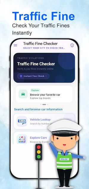 Traffic fines Checker Pakistan Screenshot 0