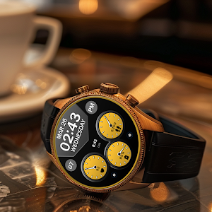 Key WF64 Digital Watch Face Screenshot 3