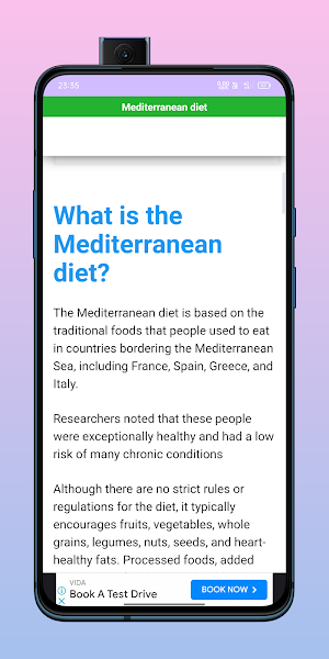 Mediterranean Diet Plan Screenshot 2
