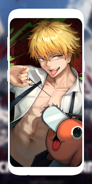 Denji Chainsaw Man Wallpaper Screenshot 1