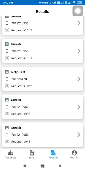 Phlebo App Screenshot 1