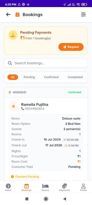 Devstay partner Screenshot 1
