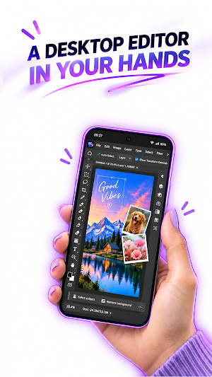 Photopea: Desktop PSD Editor Screenshot 1