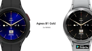 Agnes B1 Gold mimix watchface Screenshot 0