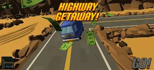 zigzag car runner Screenshot 0