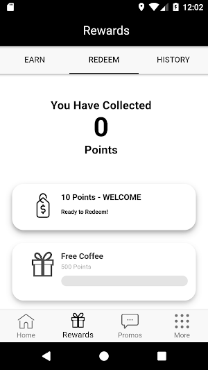 Aware Coffee Rewards Screenshot 1
