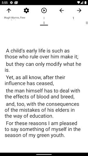 Book, Hugh Wynne, Free Quaker Screenshot 1