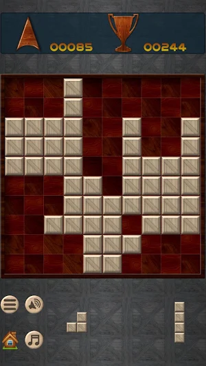Wooden Block Puzzle Game - Tournament Edition Screenshot 1