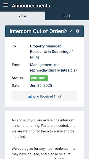 David Associates Screenshot 1
