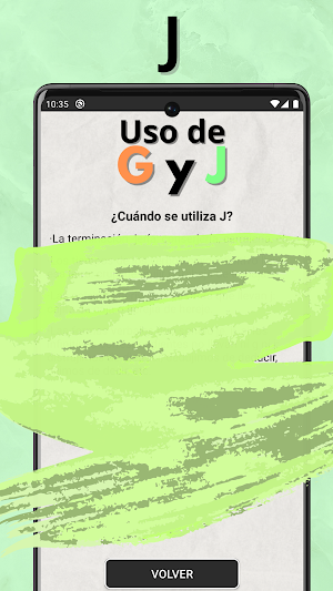Uso de G y J: Ortografía Screenshot 3