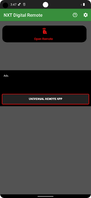 Remote for NXT Digital TV Screenshot 0