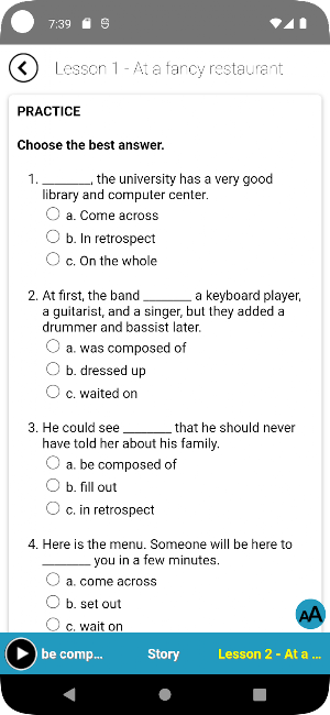 Expressions with Stories 2 Screenshot 2