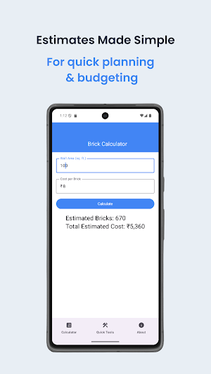 Construction Cost Estimator Screenshot 3