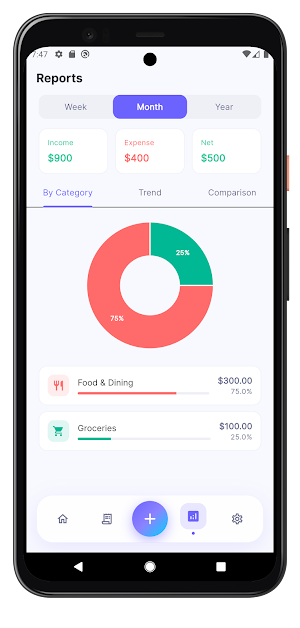 Kash - Money Manager Screenshot 2
