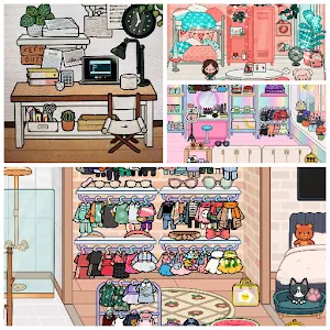 Aesthetic Toca Boca Room Ideas Screenshot 2