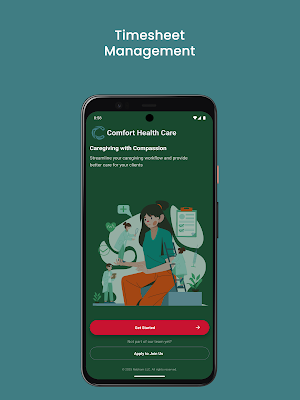 Comfort Care App Screenshot 1