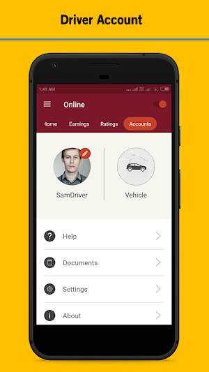 APPforTaxi Driver Screenshot 2