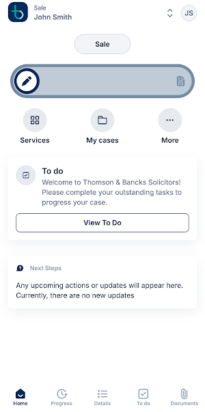 T B Solicitors Screenshot 2
