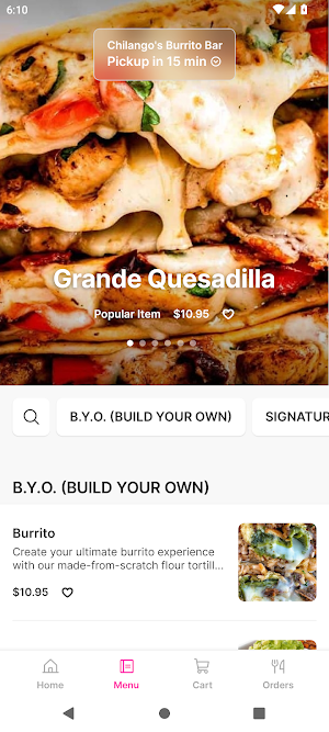 Chilango's Burrito Bar Screenshot 1