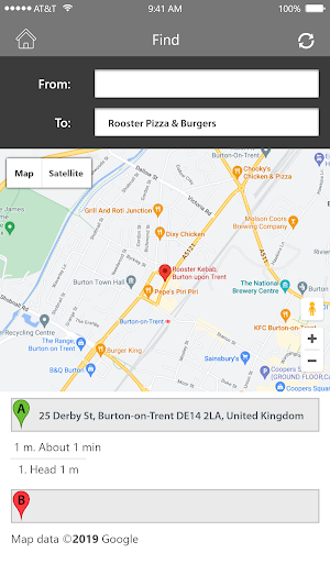 Rooster Pizza & Burgers Screenshot 1