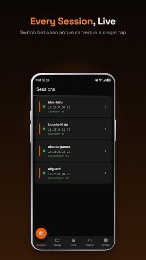 ZestSSH Screenshot 1