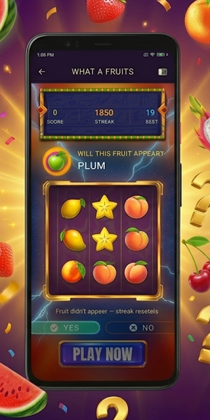 Lucky Sense: Fruit Trainer Screenshot 2