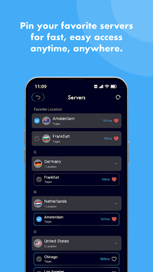 GolbotVPN - Fast & Anonymous Screenshot 3