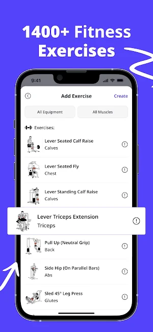 FitTrail - Workout & Nutrition Screenshot 2