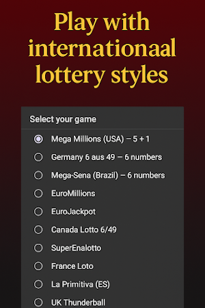 LDN: Lotto and Keno Numbers Screenshot 0
