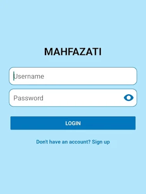 MAHFAZATI Screenshot 0