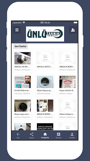 Ünlü Teknik Servis Screenshot 1