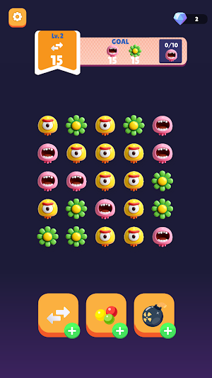 Lil' Monsters: Line Link Screenshot 2