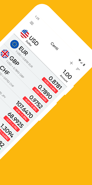 Currency Converter - Centi Screenshot 1
