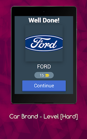 Car Brands - Level [Hard] Screenshot 3