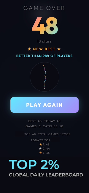 STARFLING: One-Tap Space Game Screenshot 3