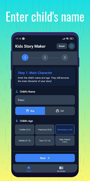 Kids Story Maker: AI Magic Screenshot 1