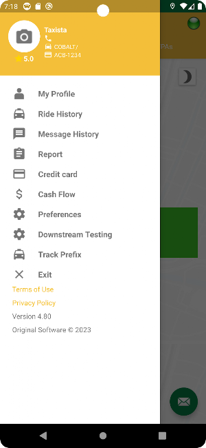 Táxi Paraná Brasil – Motorista Screenshot 2