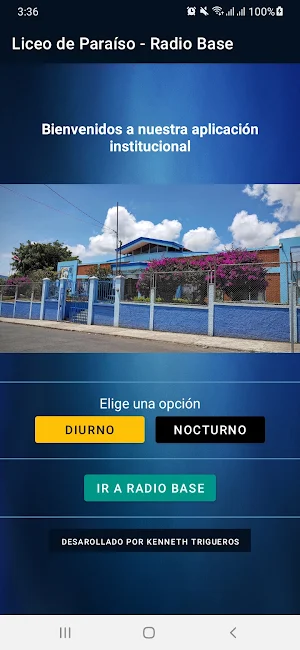 Liceo de Paraíso - Radio Base Screenshot 2