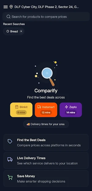 Comparify: Compare & Save Screenshot 0