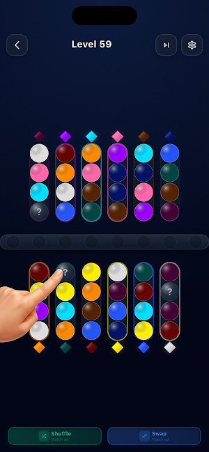 Glo Sort Puzzle Screenshot 3