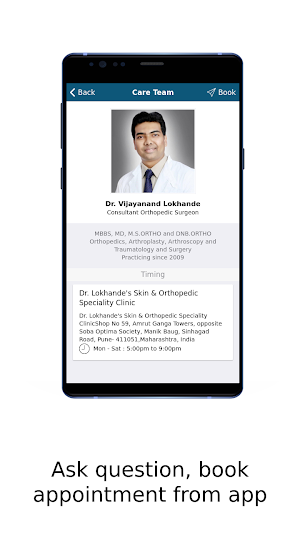 Dr. Lokhande's Skin and Orthopedic Clinic Screenshot 2