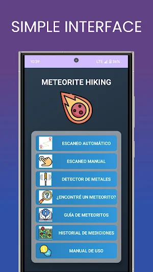 Meteorite Hiking Screenshot 2