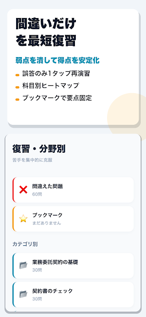 フリーランス契約ドリル Screenshot 3