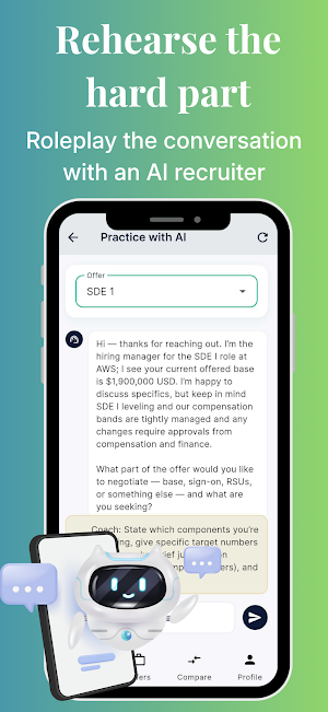 PayBoost: AI Salary Coach Screenshot 3