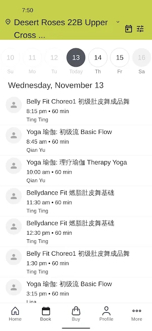 Desert Roses Yoga Dance Screenshot 1