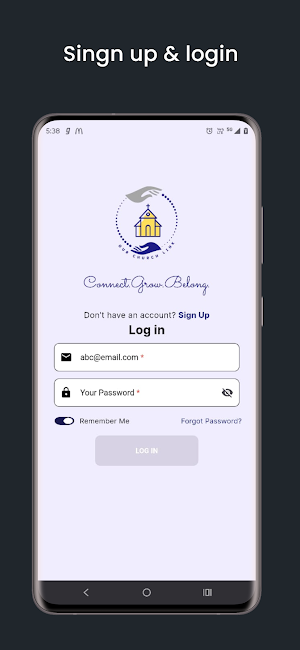 OurChurchLink Screenshot 0