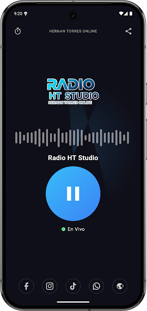 Radio HT Studio - Paraguay Screenshot 1