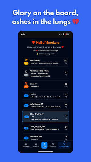 Ash Tracker: Smoke Counter Screenshot 3