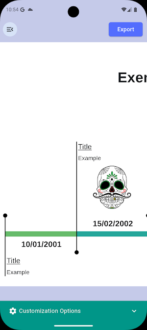 Custom Timeline Screenshot 3