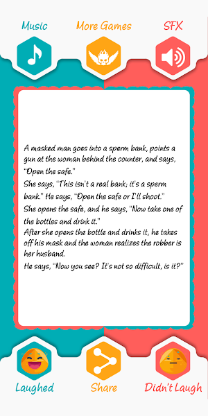 You Laugh You Lose Challenge - Jokes (Adults) Screenshot 0